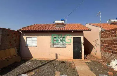 Casa com 2 dormitórios à venda, 43 m² por r$ 57.714,04 - portal do parque iii - birigüi/sp