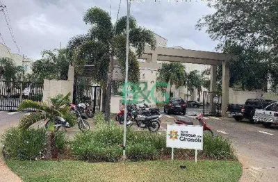 Apartamento com 2 dormitórios à venda, 44 m² por r$ 90.161,30 - bosque dos girassois - birigüi/sp