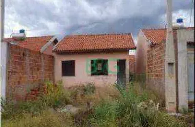 Casa com 2 dormitórios à venda, 43 m² por r$ 41.618,63 - conjunto habitacional vereador flav  - birigüi/sp