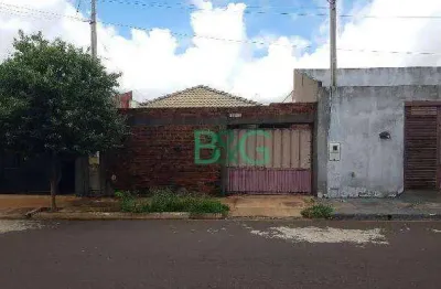 Casa com 2 dormitórios à venda, 43 m² por r$ 90.746 - parque dom pedro - birigüi/sp
