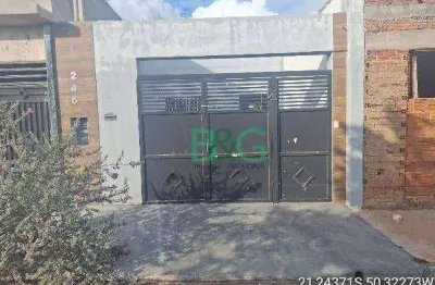 Casa à venda, 52 m² por r$ 144.918,77 - residencial portal da pérola - birigüi/sp