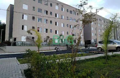 Apartamento com 2 dormitórios à venda, 42 m² por r$ 118.465,05 - recanto vista alegre - cotia/sp