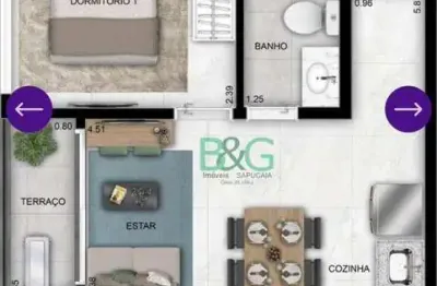 Apartamento com 2 dormitórios à venda, 40 m² por r$ 498.000,00 - barra funda - são paulo/sp