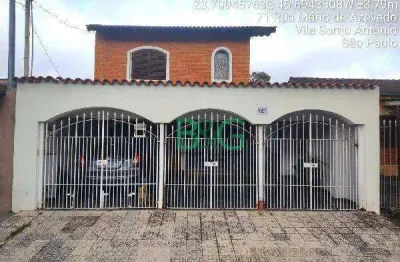 Casa com 3 dormitórios à venda, 140 m² por r$ 401.508,01 - vila santo antônio - são paulo/sp