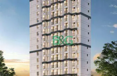 Studio com 1 dormitório à venda, 51 m² por r$ 567.428,40 - brooklin paulista - são paulo/sp