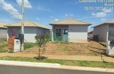 Casa à venda, 43 m² por r$ 135.450,66 - residencial nova catanduva i - catanduva/sp