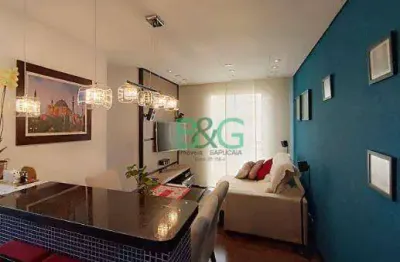 Apartamento com 2 dormitórios à venda, 45 m² por r$ 350.000,00 - ponte rasa - são paulo/sp