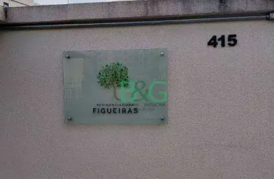 Apartamento com 2 dormitórios à venda, 42 m² por r$ 176.242 - lageado - cotia/sp