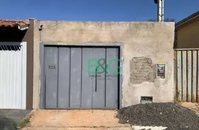 Casa com 2 dormitórios à venda, 40 m² por r$ 87.819,45 - jardim paulista - dois córregos/sp