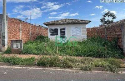 Casa com 2 dormitórios à venda, 40 m² por r$ 75.305,50 - conjunto habitacional parque reside - fernandópolis/sp
