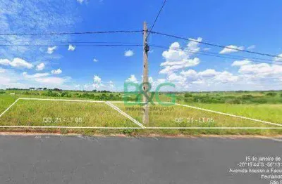 Terreno à venda, 561 m² por r$ 122.349,32 - jardim vitoria - fernandópolis/sp