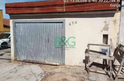 Casa com 1 dormitório à venda, 37 m² por r$ 80.216,12 - araceli - garça/sp