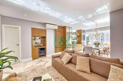 Apartamento com 3 dormitórios à venda, 136 m² por r$ 1.899.000 - centro empresarial tamboré - santana de parnaíba/sp