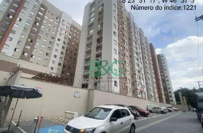 Apartamento com 2 dormitórios à venda, 34 m² por r$ 135.326,01 - canindé - são paulo/sp