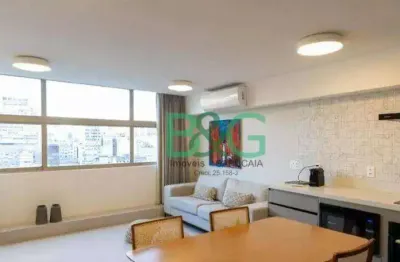Studio com 1 dormitório à venda, 38 m² por r$ 369.000 - centro - são paulo/sp