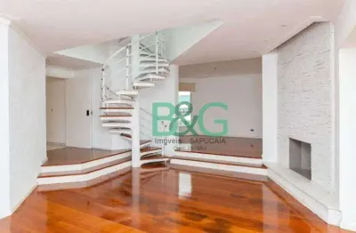 Apartamento duplex com 4 dormitórios à venda, 400 m² por r$ 3.880.000 - chácara santo antônio - são paulo/sp