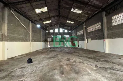 Galpão para alugar, 800 m² por r$ 19.700,00/mês - vila amália - são paulo/sp