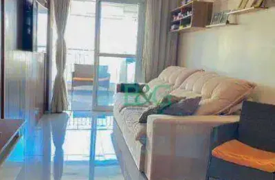 Apartamento com 2 dormitórios à venda, 71 m² por r$ 820. - belém - são paulo/sp