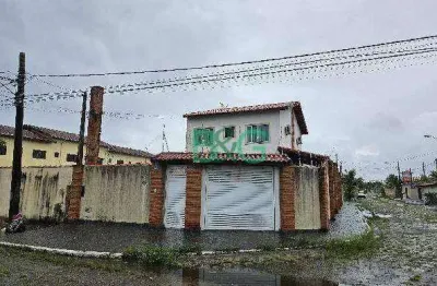 Casa com 4 dormitórios à venda, 153 m² por r$ 411.803 - jardim das palmeiras - itanhaém/sp