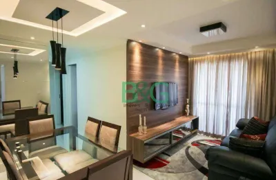 Apartamento com 3 dormitórios à venda, 79 m² por r$ 720.000 - campestre - santo andré/sp