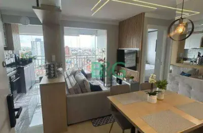 Apartamento com 2 dormitórios à venda, 45 m² por r$ 490.000,00 - vila prudente (zona leste) - são paulo/sp