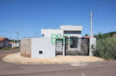 Casa com 2 dormitórios à venda, 81 m² por r$ 162.419,41 - centro - monte aprazível/sp