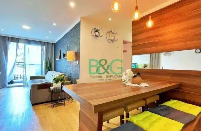 Apartamento à venda, 83 m² por r$ 619.000,00 - jardim flor da montanha - guarulhos/sp