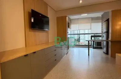 Studio para alugar, 32 m² por r$ 4.290,00/mês - jardim das acácias - são paulo/sp