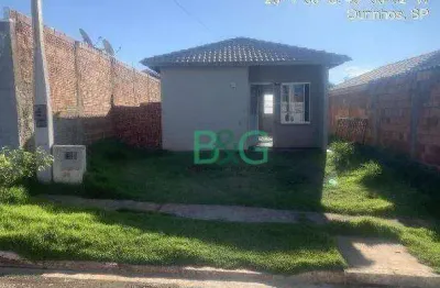 Casa à venda, 43 m² por r$ 113.387,38 - ourinhos constante i  - ourinhos/sp