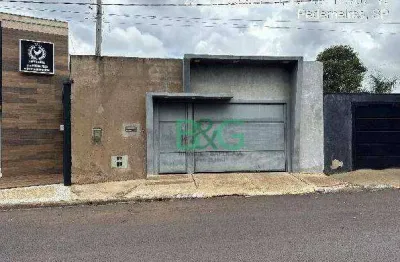 Casa com 2 dormitórios à venda, 82 m² por r$ 255.746 - jardim bela vista - pederneiras/sp