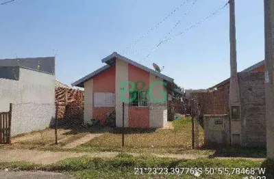 Casa com 2 dormitórios à venda, 46 m² por r$ 93.185 - residencial gualter monteiro - penápolis/sp