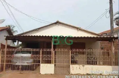 Casa com 2 dormitórios à venda, 63 m² por r$ 78.201,87 - jardim ipe - pereira barreto/sp