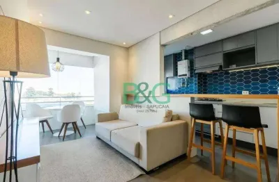 Apartamento com 1 dormitório à venda, 47 m² por r$ 529.000,00 - tatuapé - são paulo/sp