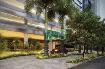 Studio à venda, 32 m² por r$ 705.724,20 - brooklin - são paulo/sp