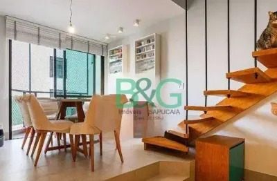Apartamento duplex com 1 dormitório à venda, 71 m² por r$ 1.399.000,00 - paraíso - são paulo/sp