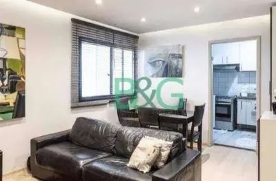 Apartamento com 1 dormitório à venda, 58 m² por r$ 470.000,00 - santa cecília - são paulo/sp