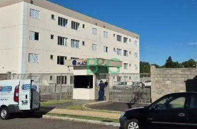 Apartamento com 2 dormitórios à venda, 47 m² por r$ 136.724 - chácaras azaléias - presidente prudente/sp