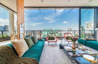 Cobertura à venda, 408 m² por r$ 21.000.000,00 - jardim paulista - são paulo/sp