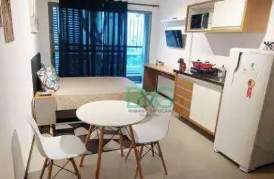 Studio com 1 dormitório à venda, 27 m² por r$ 360.000,00 - bela vista - são paulo/sp