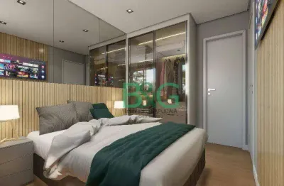 Studio com 1 dormitório à venda, 17 m² por r$ 200.000 - jardim aeroporto - são paulo/sp
