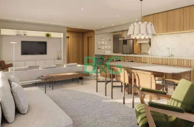 Apartamento à venda, 131 m² por r$ 2.500.000,00 - campo belo - são paulo/sp