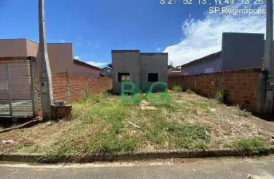 Casa com 1 dormitório à venda, 31 m² por r$ 121.543 - jardim maria luiza i - reginópolis/sp