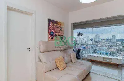 Apartamento com 1 dormitório à venda, 50 m² por r$ 650.000,00 - campo belo - são paulo/sp