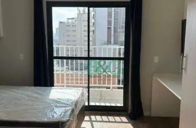 Studio para alugar, 27 m² por r$ 3.100,00/mês - santo amaro - são paulo/sp