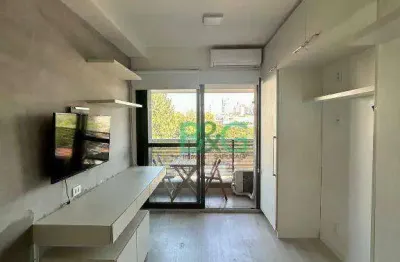 Studio com 1 dormitório para alugar, 25 m² por r$ 3.061,00/mês - vila mariana - são paulo/sp