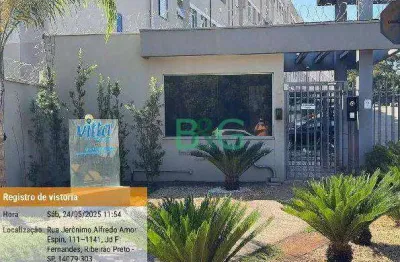 Apartamento à venda, 43 m² por r$ 121.457,97 - jardim florestan fernandes - ribeirão preto/sp