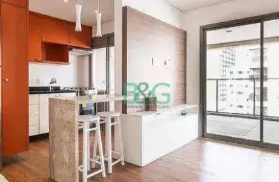 Apartamento com 1 dormitório à venda, 60 m² por r$ 1.479.000,00 - pinheiros - são paulo/sp