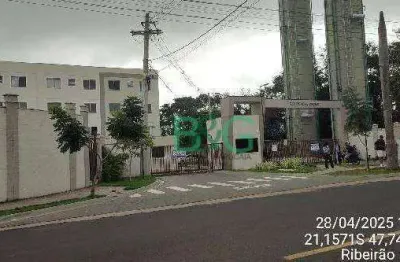 Apartamento à venda, 44 m² por r$ 145.394,52 - jardim ouro branco - ribeirão preto/sp