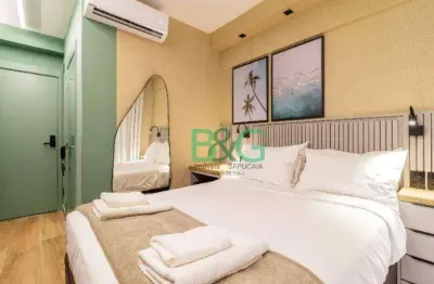 Studio com 1 dormitório à venda, 20 m² por r$ 400.000,00 - jardim das acácias - são paulo/sp