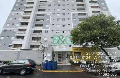 Apartamento à venda, 53 m² por r$ 151.200,00 - residencial e comercial palmares - ribeirão preto/sp